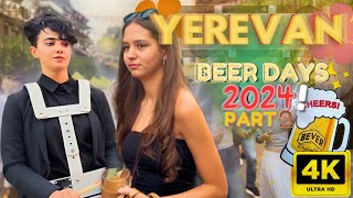 The BEER DAYS Festival PART 2 - Yereven, Armenia 🇦🇲 - August 2024 - 4K 60FPS