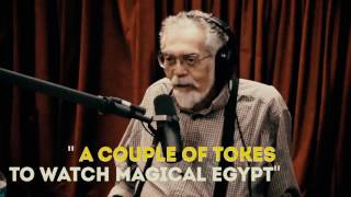 JOE ROGAN AND John Anthony West talking Magical Egypt