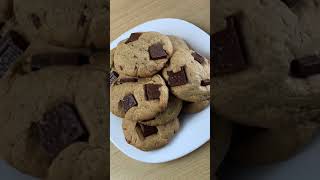 COMO HACER AUTÉNTICAS COOKIES AMERICANAS ¡RECETA FÁCIL! #shorts