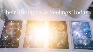 What Are Their Thoughts & Feelings Of You Today. 🗝️ •Pick-A-Card• timeless. (Plus Extended 💌)