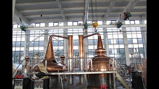 2500L 1500L Scottish Whisky Pot still spirits still stripping still stainless steel pot still