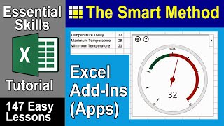 3-17: Add an Add-In (App) to an Excel workbook