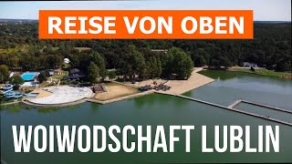 Woiwodschaft Lublin von oben | Drohnenvideo in 4k | Polen aus der Luft