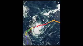 #Cyclone #Batsirai’s journey to #landfall over #madagascar 🇲🇬#storm #weather #ytshorts #shorts #shot