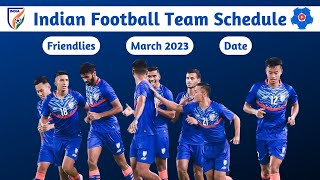 Indian Football Team Matches Schedule for March 2023 | Myanmar, Kyrgyz Republic | FootballTube