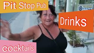 PIT STOP PUB /TRYING THE COCKTAILS/ PAPHOS