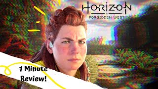 1 Minute Review - Horizon Forbidden West (Still Game of the Year?)