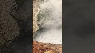 🌋MUD VOLCANO with natural sound 🌋#trending #shortsviralvideo #youtubeshorts #shortsvideo