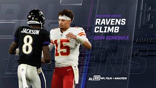 CAN THE RAVENS MAKE THE CLIMB IN 2024? - (DELAYED REACTION) TO NFL SCHEDULE #ravens #ravensflock