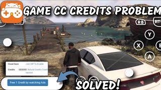 *GameCC Credits problem solved (Get more Credits in Game CC😍) #gamecc