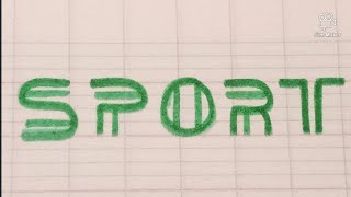 How to write the Sport Alphabet