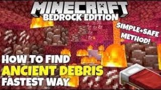 how can you find an ancient debri in minecraft - better than diamond