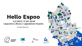 Hello Espoo event | tapahtuma | evenemang | подія 9.3.2023