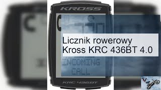 Licznik rowerowy Kross KRC 436BT 4.0 - Sklep Online