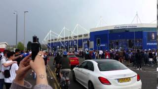 Leicester City Football Club Celebrations 7th May 2016  Part 1