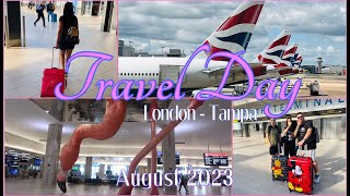 Florida Travel Day | British Airways London to Tampa | August 2023