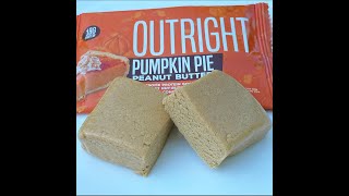 Pumpkin Pie Peanut Butter Outright Bar