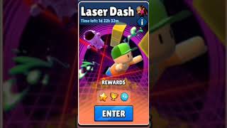 Noul update de pe Stumble Guys 😱. Noua mapă LASERDASH #stumbleguys #like #subscribe