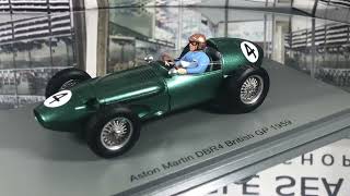 Spark 1/43 Carroll Shelby Aston Martin DBR4/250 RB6 #4 ‘David Brown Corporation’ British GP 1959