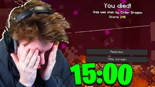 I RUINED The Perfect Minecraft Speedrun...