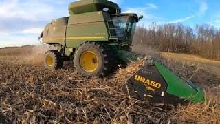 Back to the last acres of corn harvest !