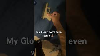 My Glock doesn’t work anymore 😔 #glocklife #greenscreen #shorts #trending #skit #funny