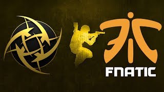 CS:GO - Ninjas in Pyjamas vs Fnatic - ECS Season 5 Europe - Map 2 Mirage