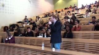 Concours d'éloquence UPEC 2014 (demi-finale): Se tuer à la tâche... ? NON (Maxence GALLO)