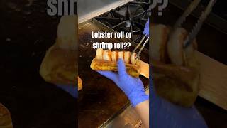 Would you choose #lobster or #shrimp? both rolls found at Steami's. #foodie #foodshorts #foodlover