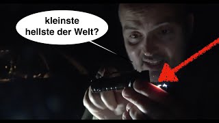 Die kleinste und hellste Taschenlampe der Welt?