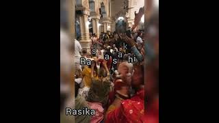 Darshan 8thfeb.. #iskcontemple #Hare Krishna #RadheRadhe #Vrindavan #shorts