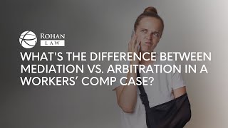 What's the difference between Mediation/Arbitration in a #workerscomp case? #compensation #atlanta