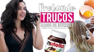 Probando trucos raros de cabello | ¿FUNCIONA?