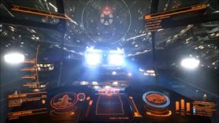 Elite: Dangerous- I arrive at Jaques station after a 22,000Ly trip in a T9