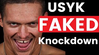 Usyk Fan Boys WILD Conspiracy theory 😆🤣