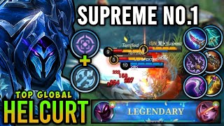 Supreme No.1 Helcurt Build!! Top Global Helcurt Best Build 2024 - Mobile Legends