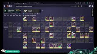 Destiny Item Manager - Search & Filter like a Boss