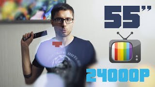 Телевизор 55" за 24000р с Алика! Дешевый телевизор Skyworth 55G2A 4K