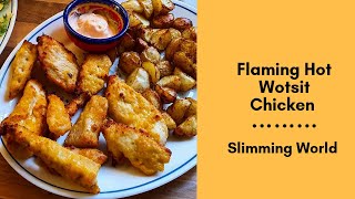 Flaming Hot Wotsit Chicken & Chipolte Potato Bites | Slimming World