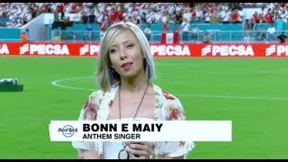 Bonn E Maiy | Hard Rock Stadium National Anthem (Live)