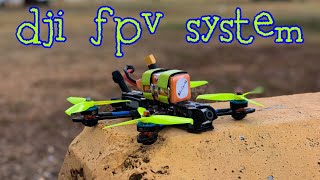 DJI FPV SYSTEM(Maiden Flight)