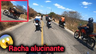 MAIOR racha do canal - Mais de 7 motos no racha