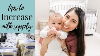 How to Increase Milk Supply | What I Eat to Increase Milk Supply | Breastfeeding Tips | Dream Kailey