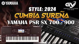 RITMO 2024 Cumbia Sureña - YAMAHA PSR SX 700 - 900