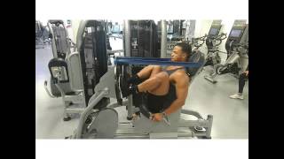 Adding  resistance bands to the leg press