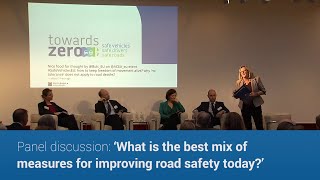 What is the best mix of measures for improving road safety today?