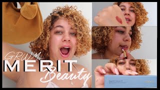 MERIT BEAUTY | Complete GRWM in Puerto Rico | + honest review of every product!