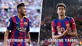 Lamine Yamal Copies Neymar Jr Skills 😱😱