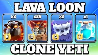 Easily 3 Star TH 14 😈|| In Lava Loons Troops 🥵 (Clash Of Clans) #clashofclans #viral #shorts #clash