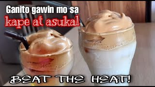 Ganito gawin mo sa kape at asukal /beat the heat / bake by mama jhane